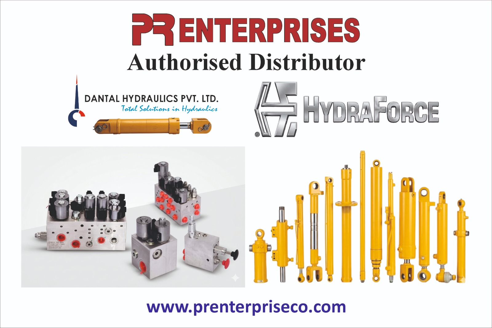P R Enterprises Dantal Hydraulics and HydraForce authorization